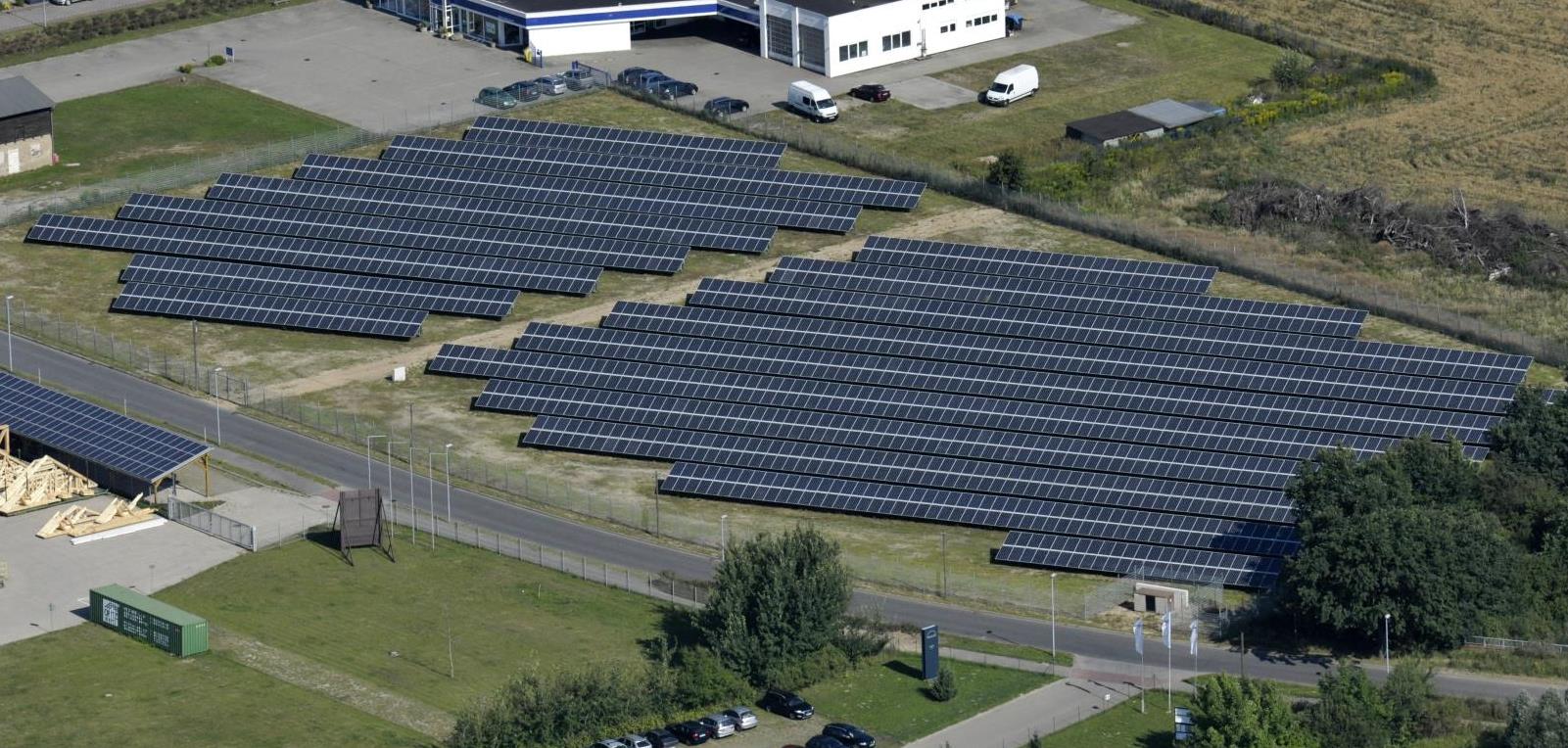 500KW Freiflchen-Photovoltaikanlage in Neuruppin